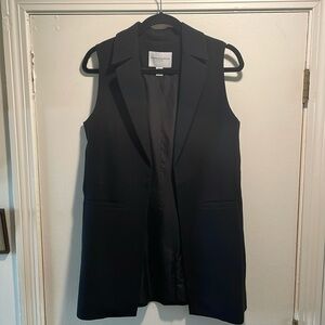 Katherine Barclay Montreal Open Picketed Vest Size P